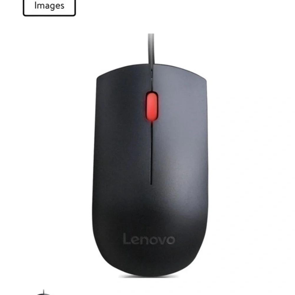 Lenovo USB Optical Wheel Mouse Black FRU P/N 00PH133